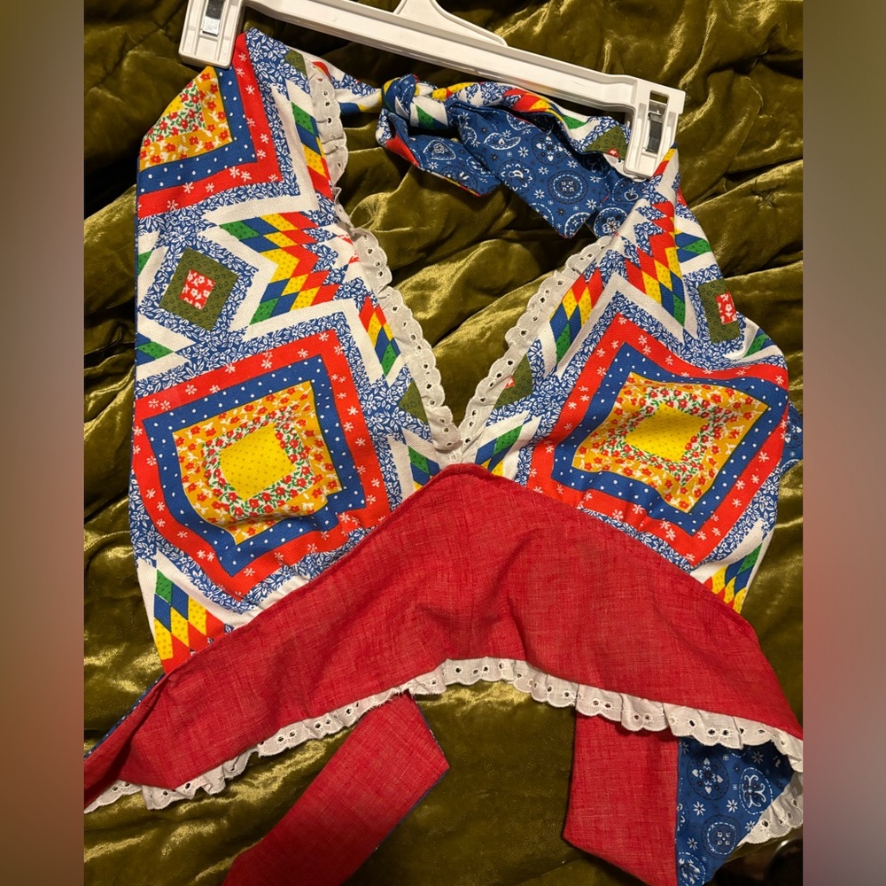 Reversible Retro Halter Top - Picture 2 of 2